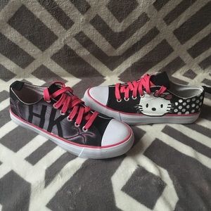 Hello Kitty Customized Canvas Shoes 6.5